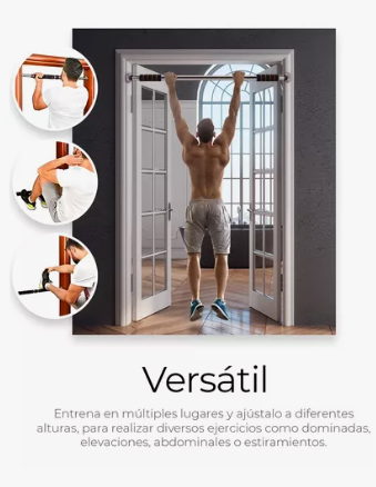 Barra Ejercicios Fija Gimnasio Puerta